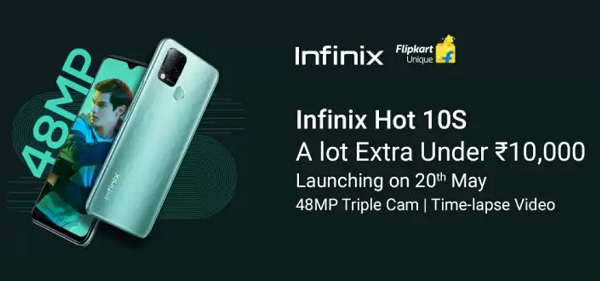India Desire : Infinix Hot 10S Flipkart Price Rs 9499: Buy In Open Sale, Launch Date, Specifications & Buy Online In India
